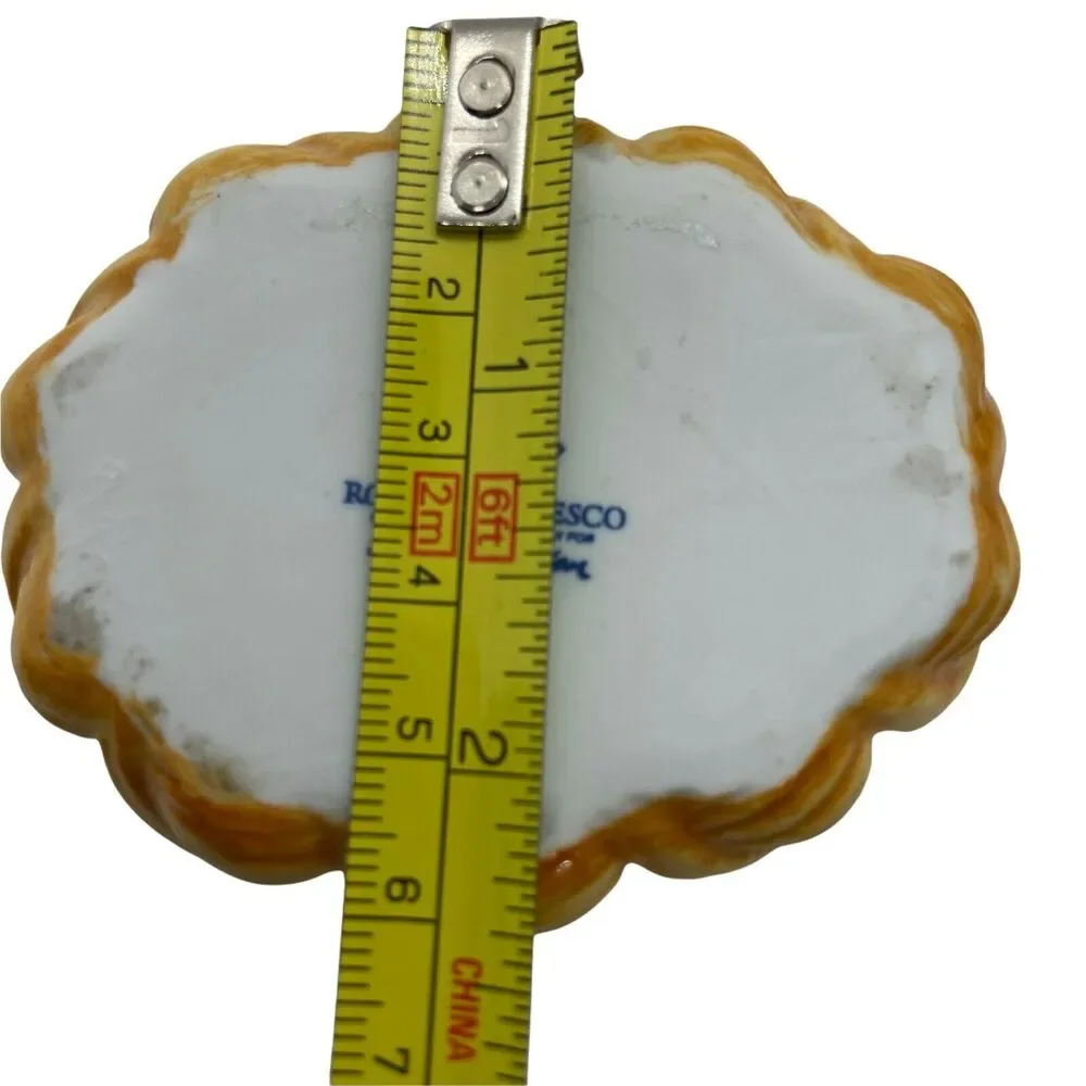 Bird Trinket Box Candle Vtg Elizabeth Arden White Roma Al Fresco Ceramic Dove